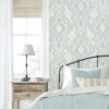 West Boulevard Collection Moirella Designer Wallpaper DBW8002 - Image 3