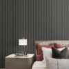 Stacy Garcia Peel and Stick Faux Wooden Slats Designer Wallpaper SG12106